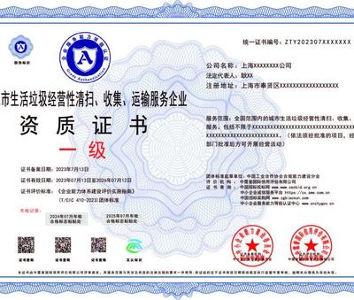 城市生活垃圾經(jīng)營(yíng)性清掃、收集、運(yùn)輸服務(wù)企業(yè)資質(zhì)證辦理指南 流程與時(shí)間詳解